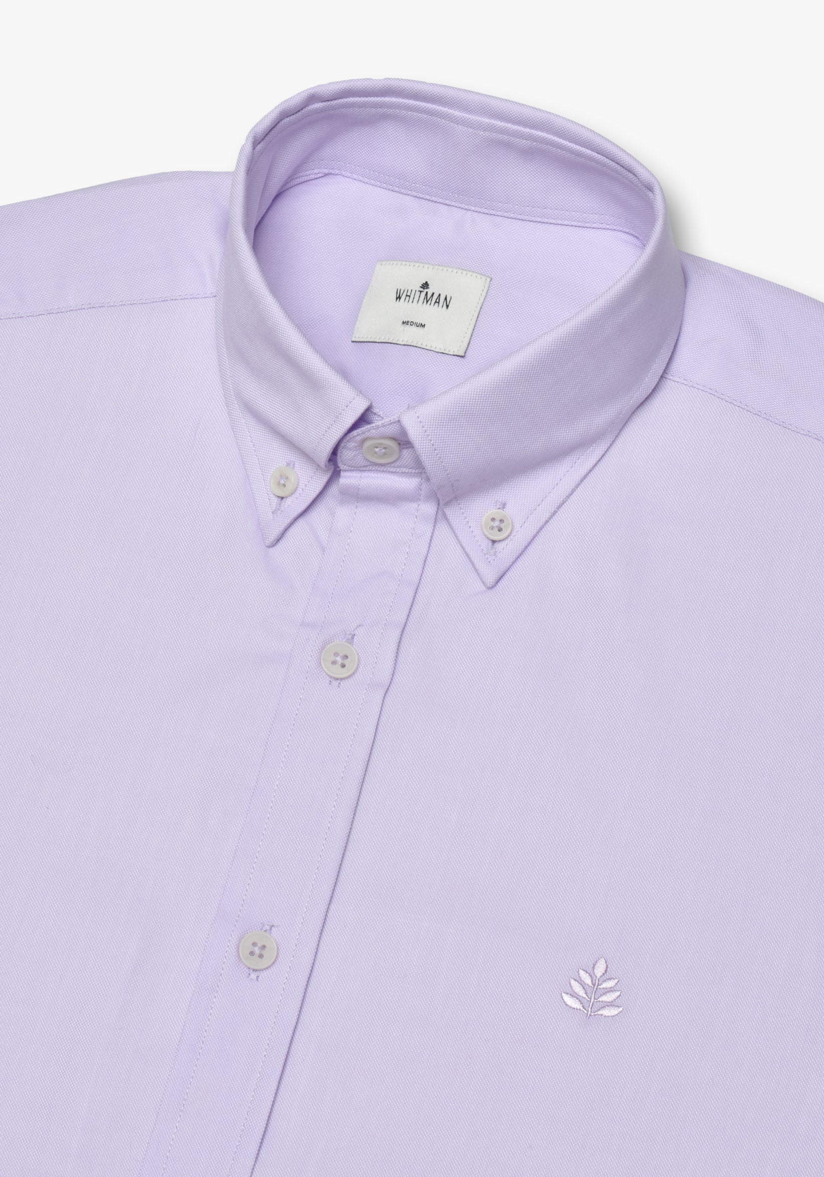 Camisa Whitman Lila Cuello Button Down