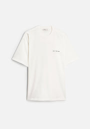 Playera H Ganz Estampada Marfil