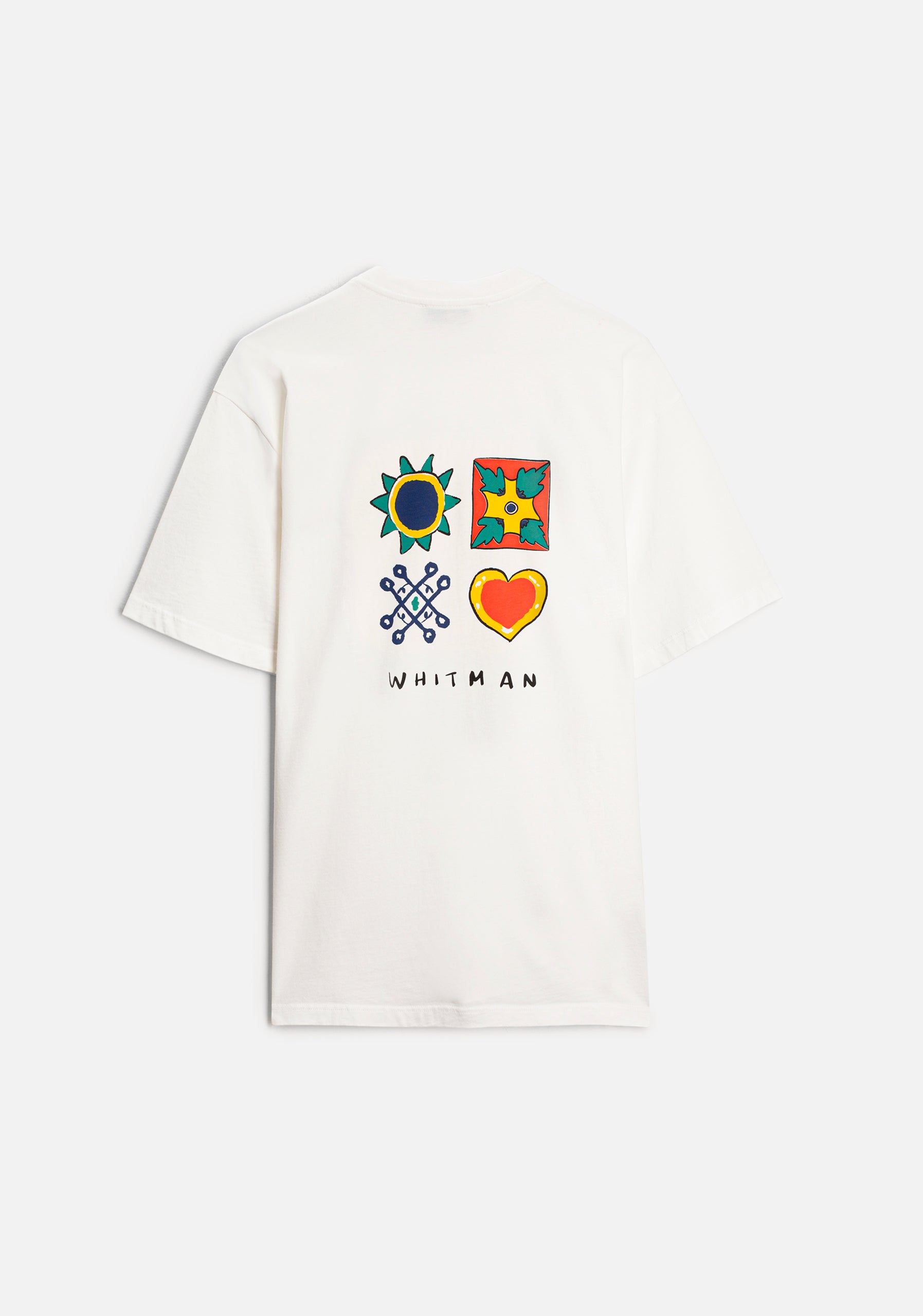 Playera H Ganz Estampada Marfil