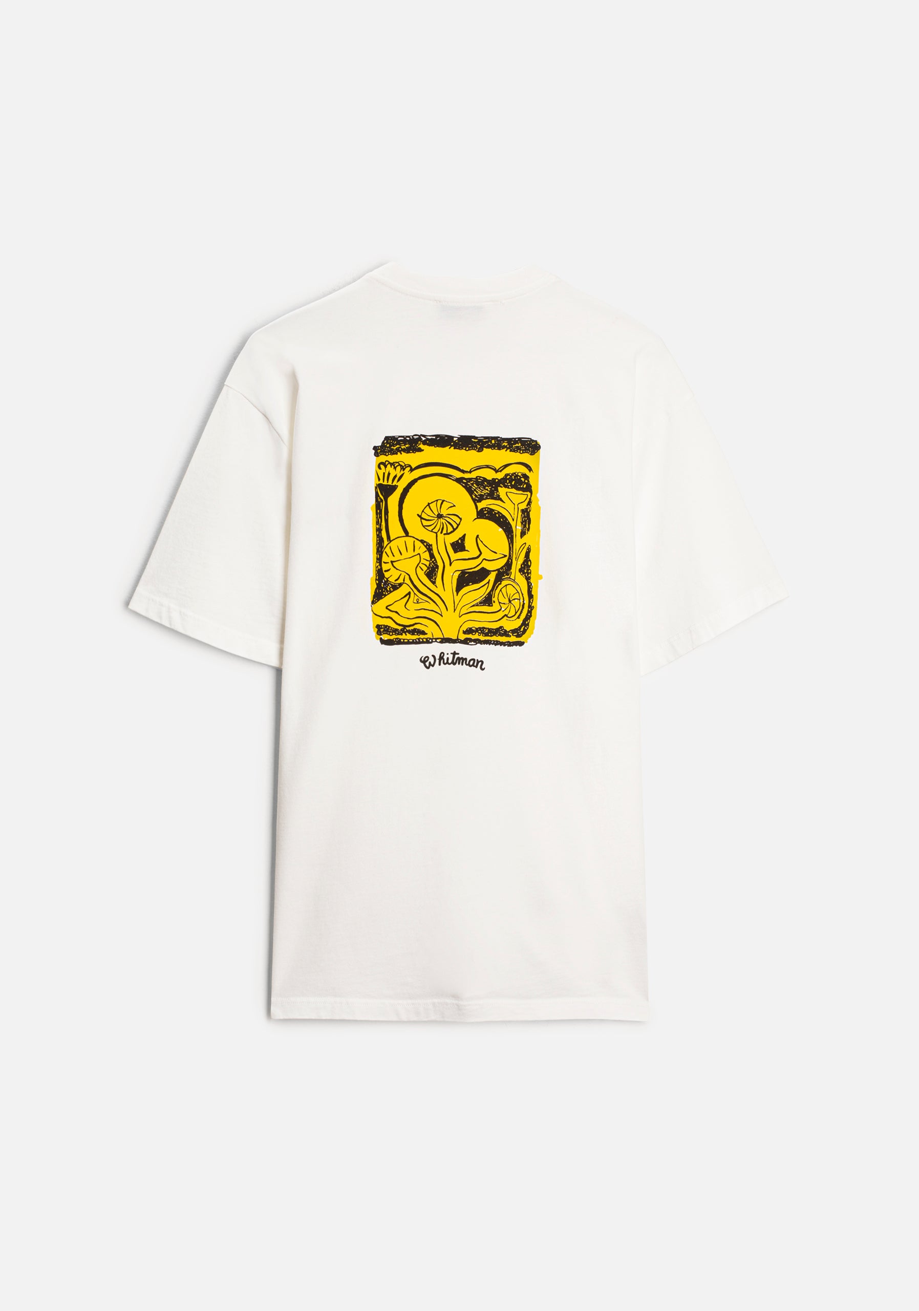 Playera H Glenn Estampada Marfil