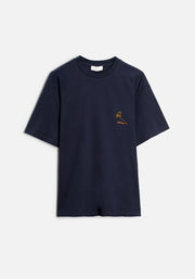 Playera H Hoffman Estampada Azul Oscuro