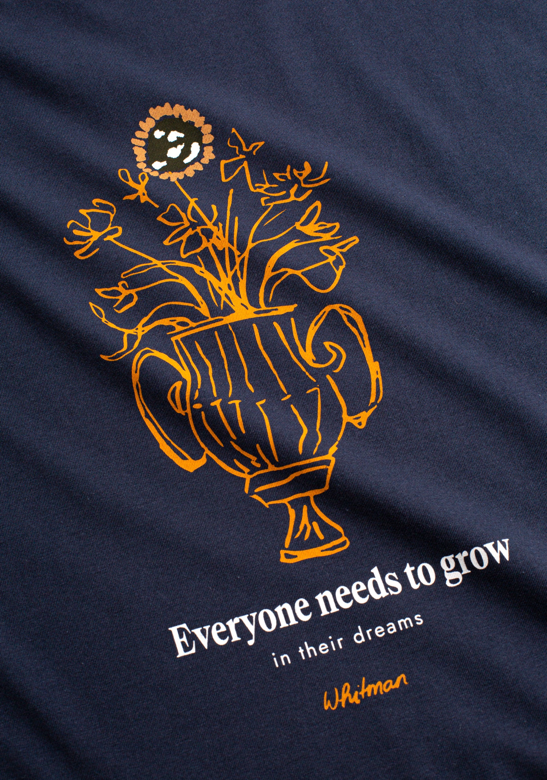 Playera H Hoffman Estampada Azul Oscuro