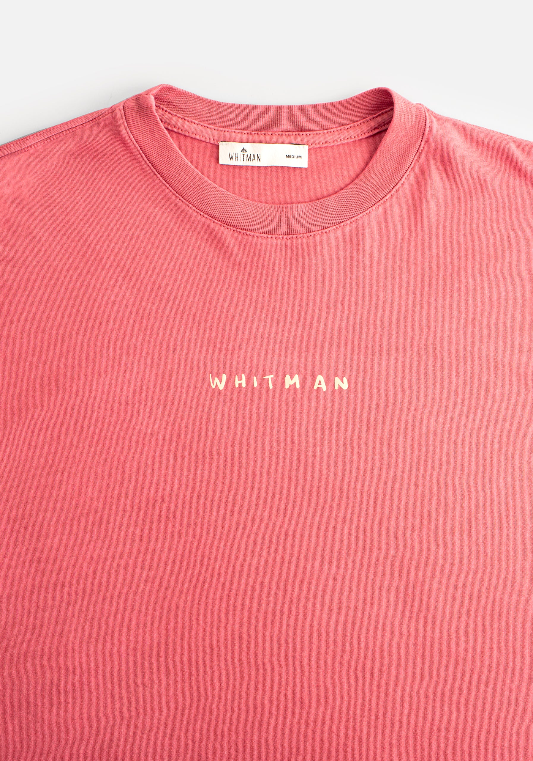 Playera H Peck Garment Dyed Coral