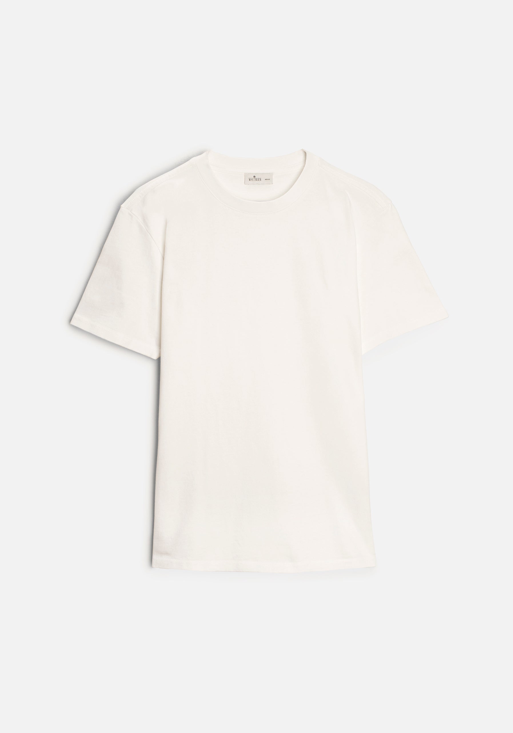 Camiseta H Premium Unicolor Marfil