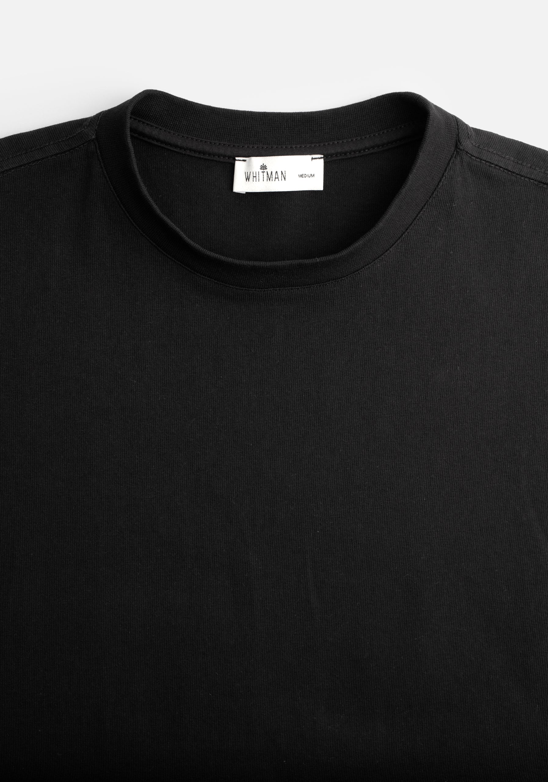 Playera H Premium Unicolor Negro