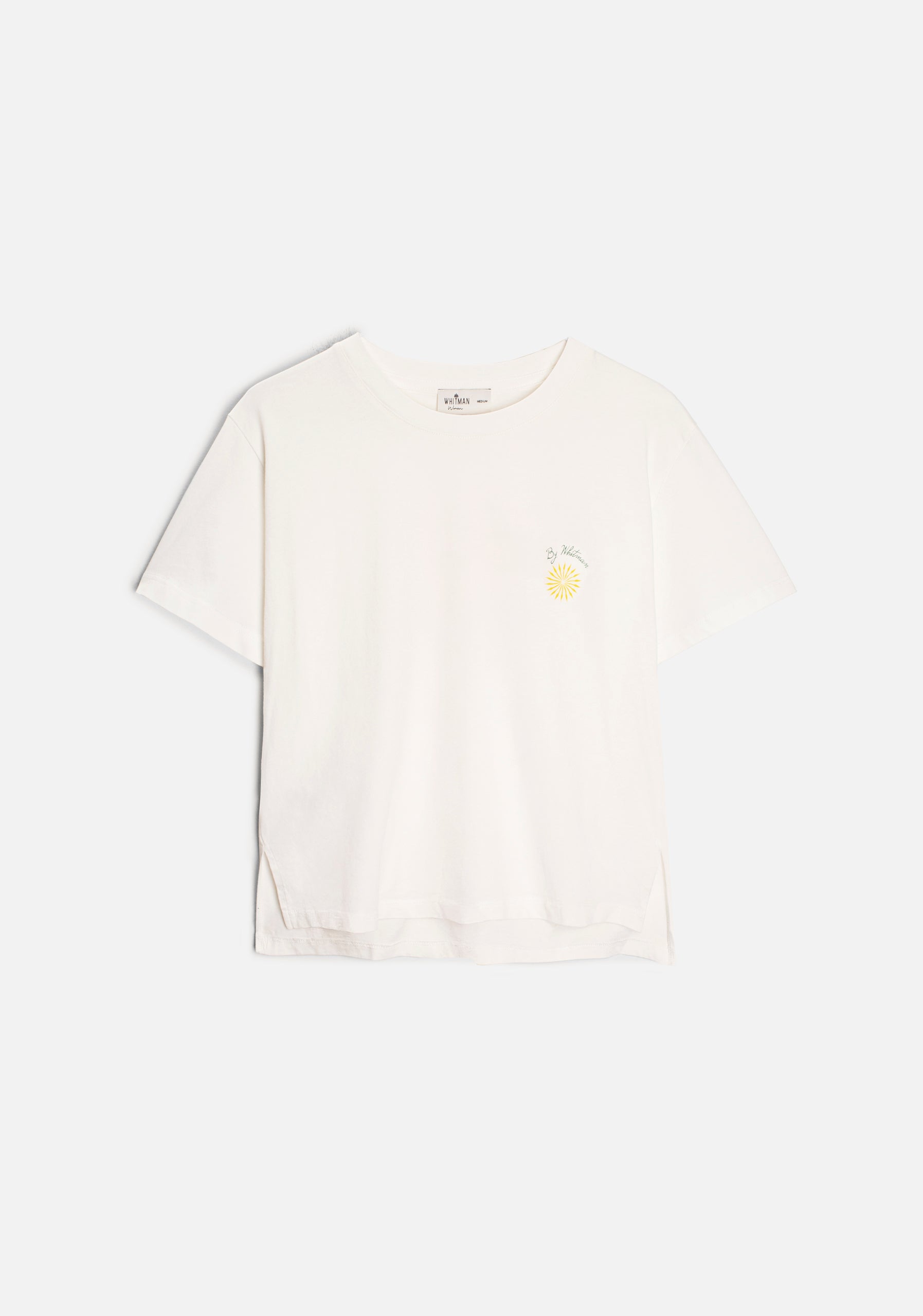 Playera M Garbo Estampado Marfil