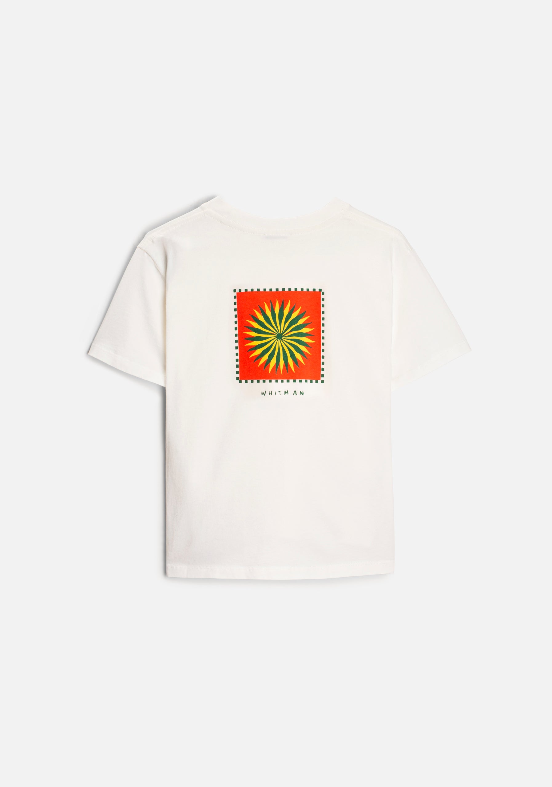 Playera M Garbo Estampado Marfil