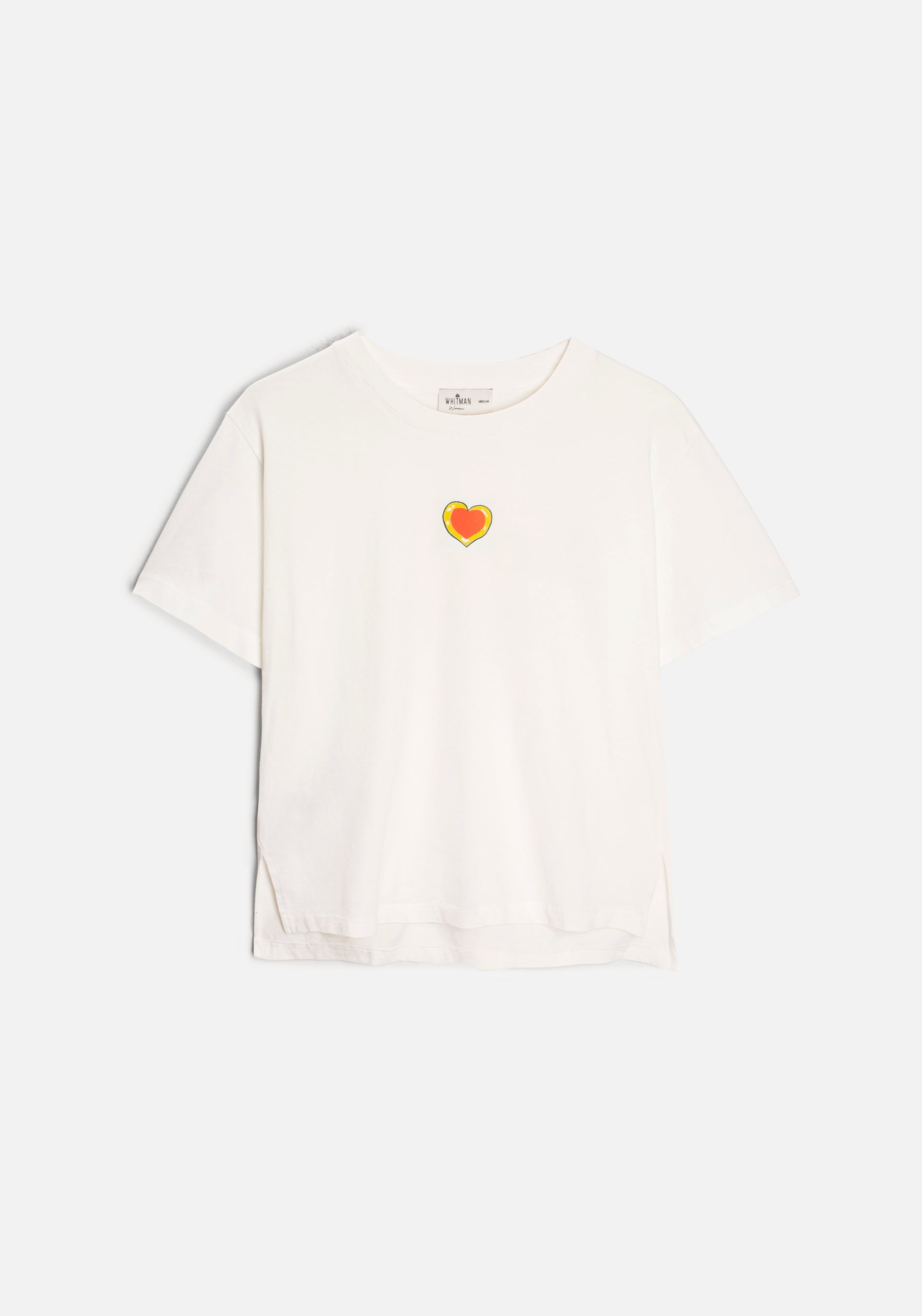 Playera M Garland Estampada Marfil