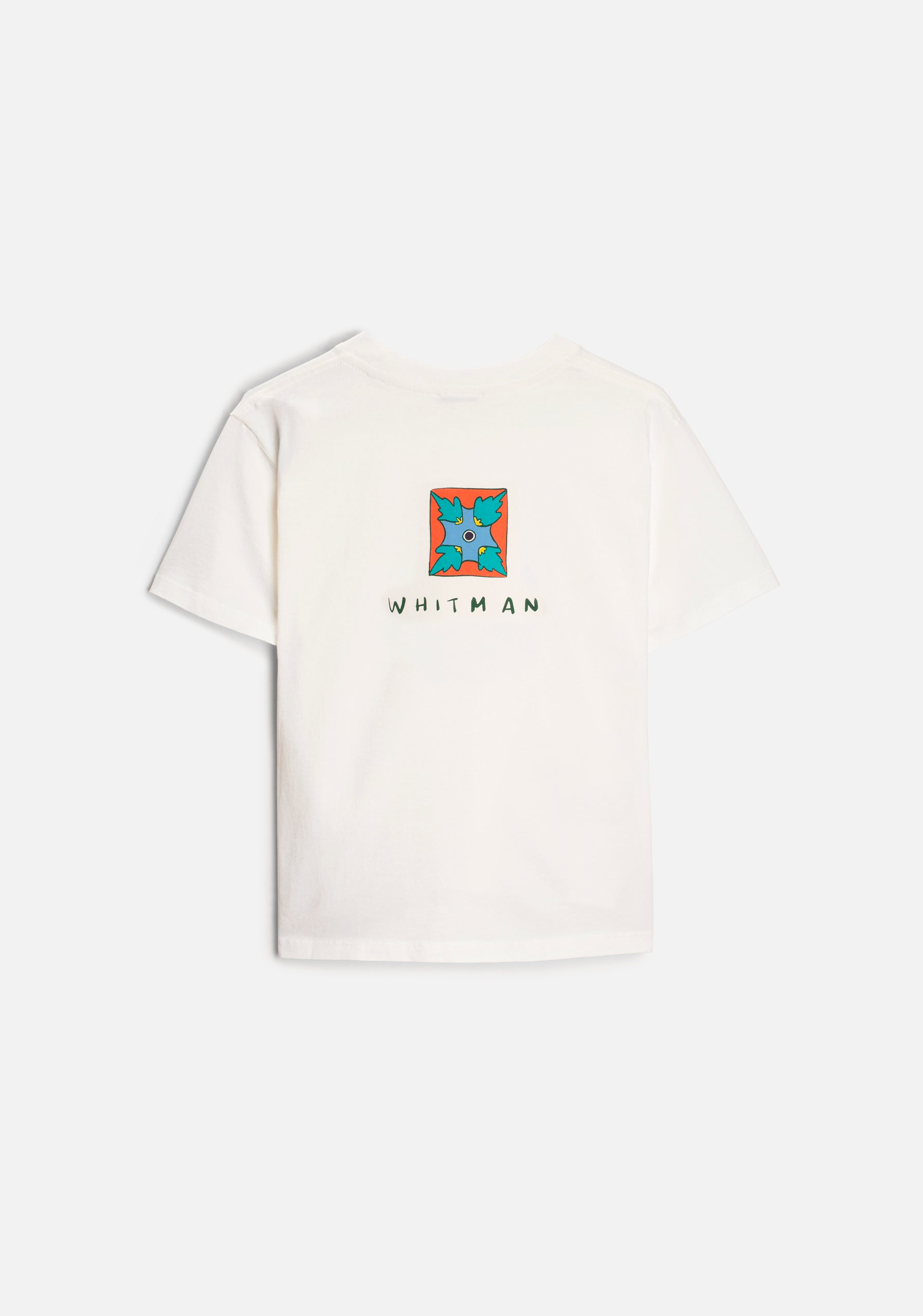 Playera M Garland Estampada Marfil