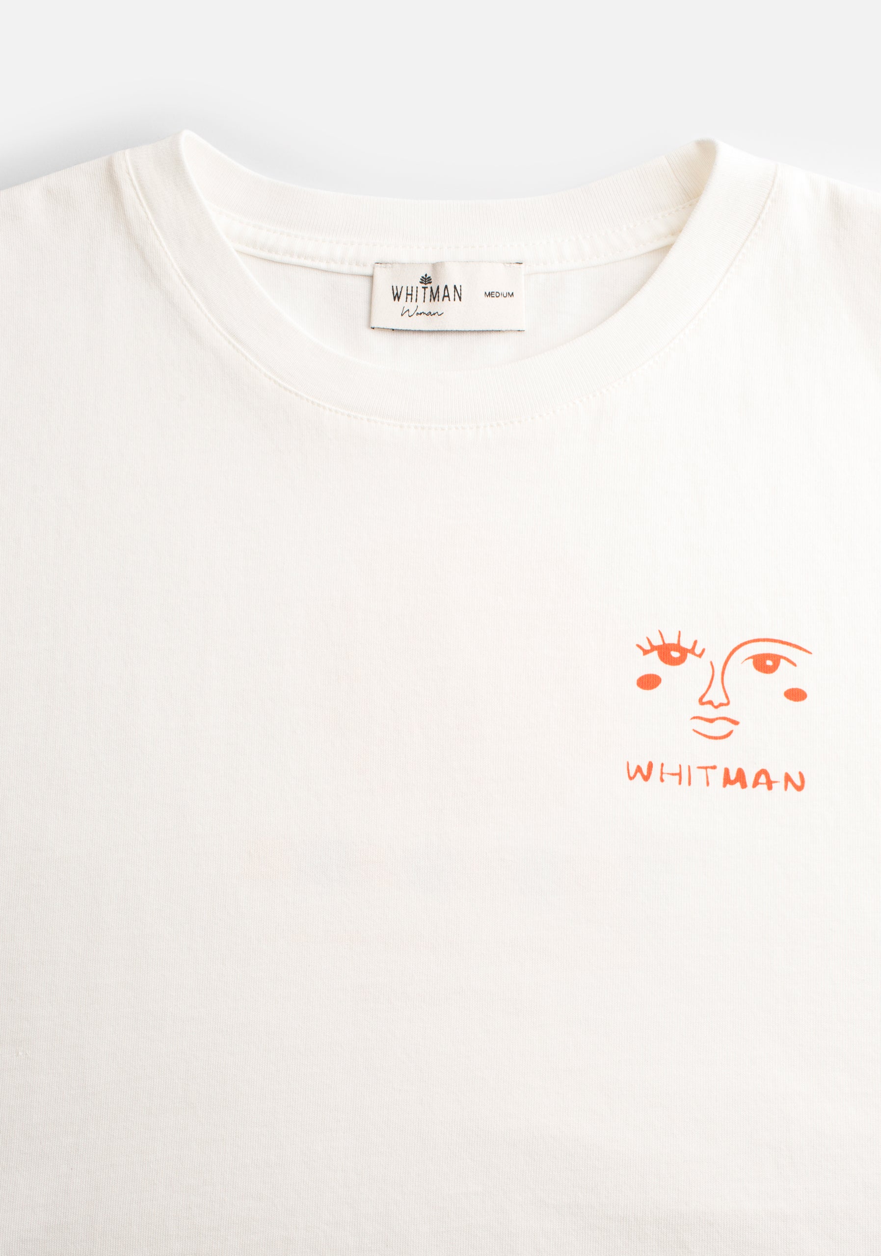 Playera M Loren Estampada Marfil