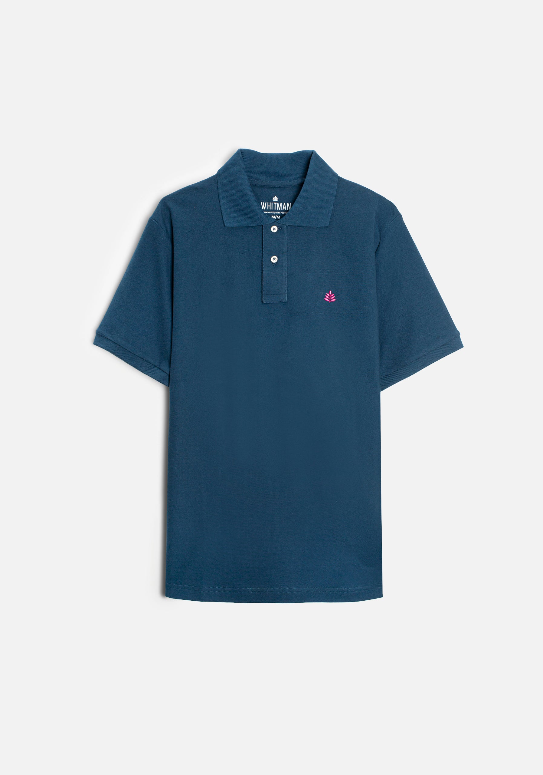 Playera Polo H L-Fuc Azul Petroleo