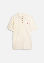 Playera Polo H Unicolor L-Fuc Marfil.