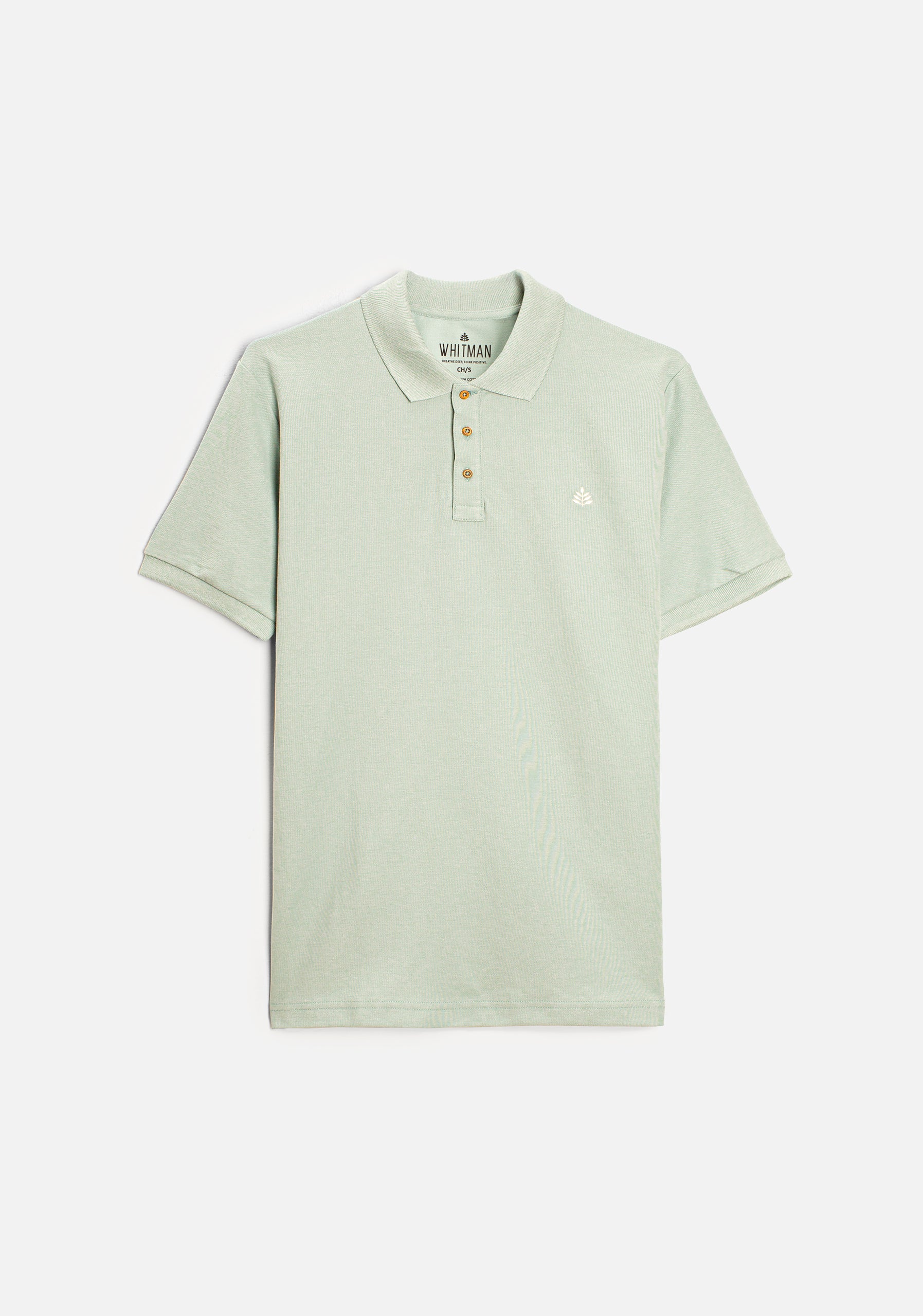 Playera Polo H Unicolor L-Mar Verde Menta