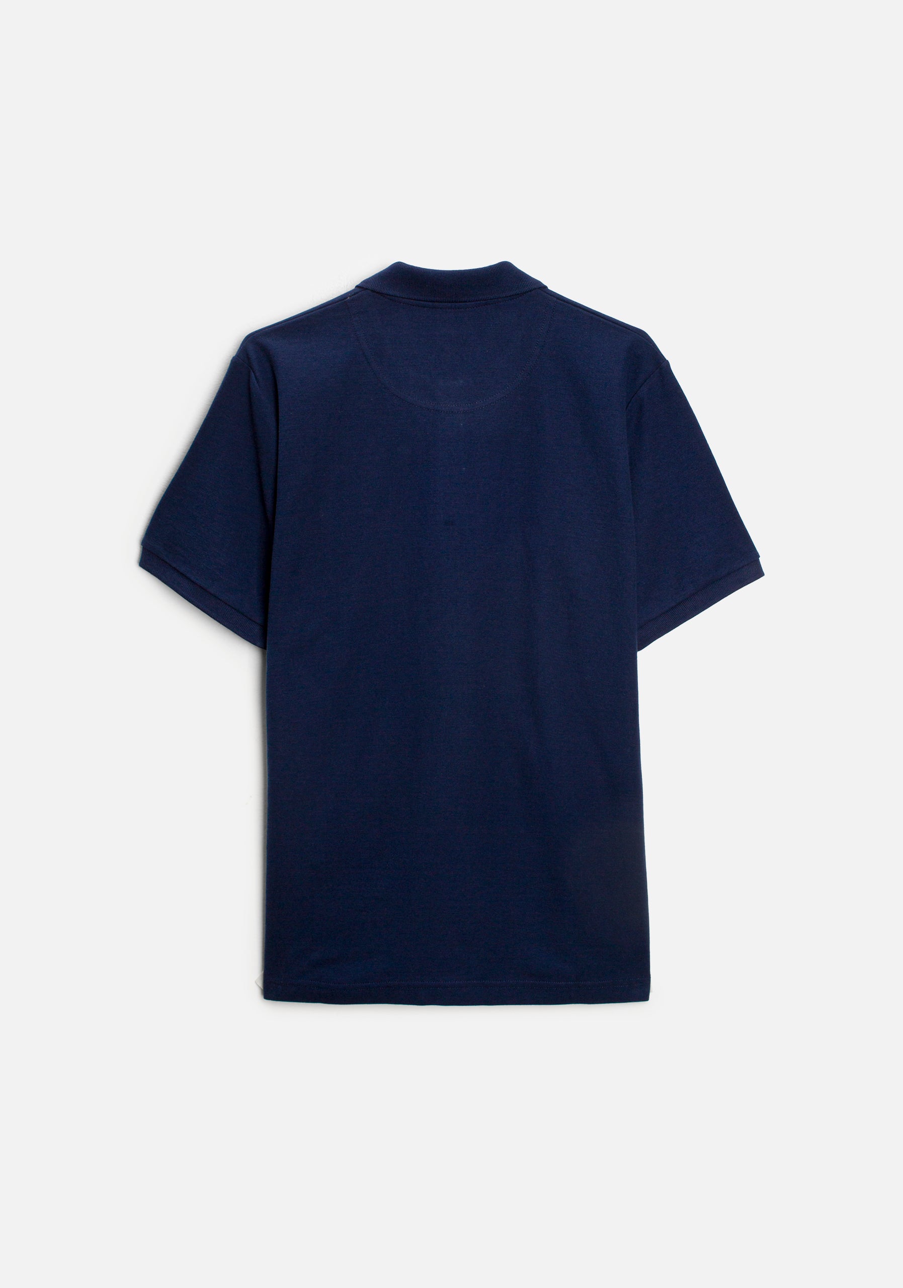 Playera Polo H Unicolor L-Nar Azul Osc.