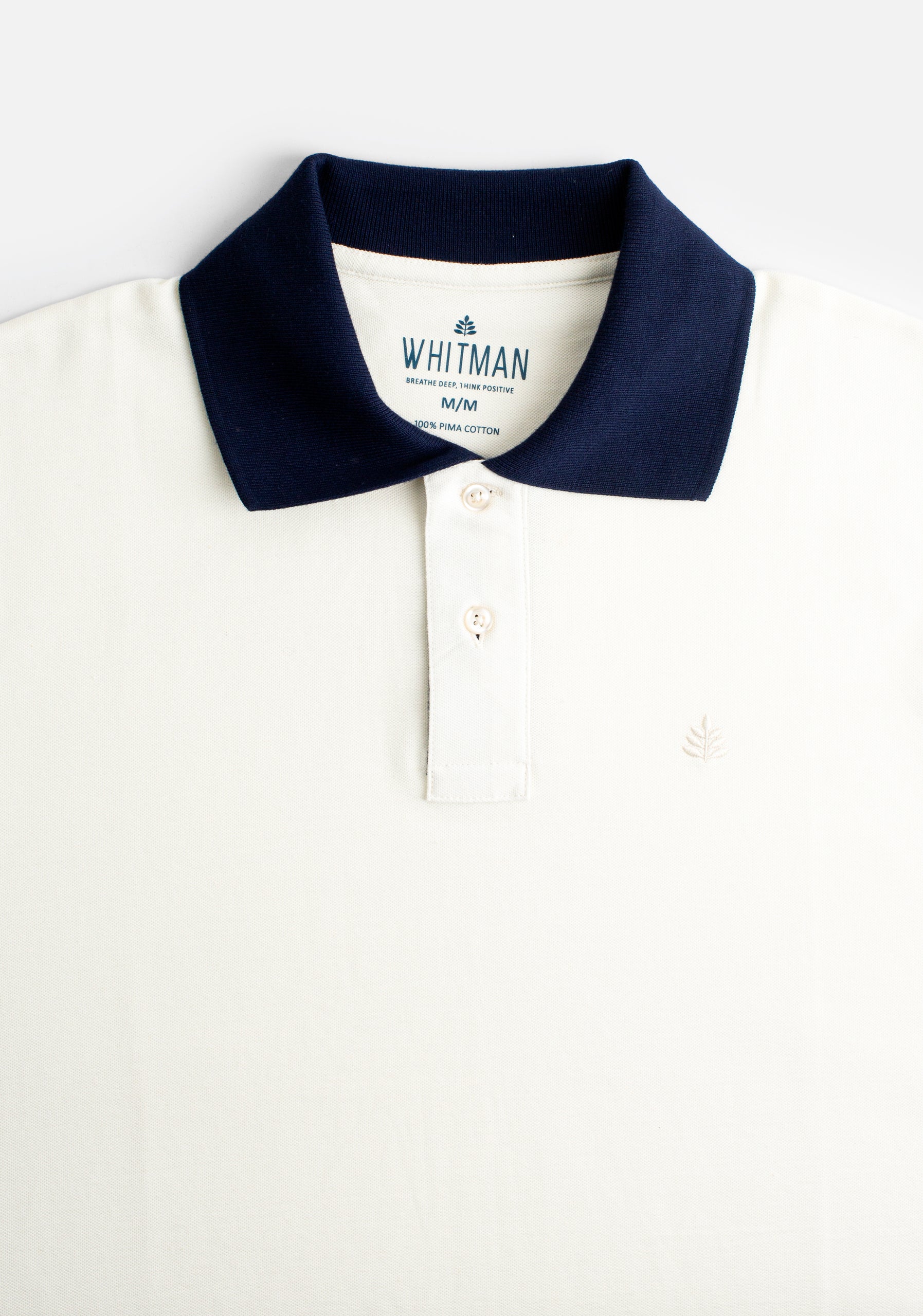 Playera Polo H Mzc. Marfil L-Atn