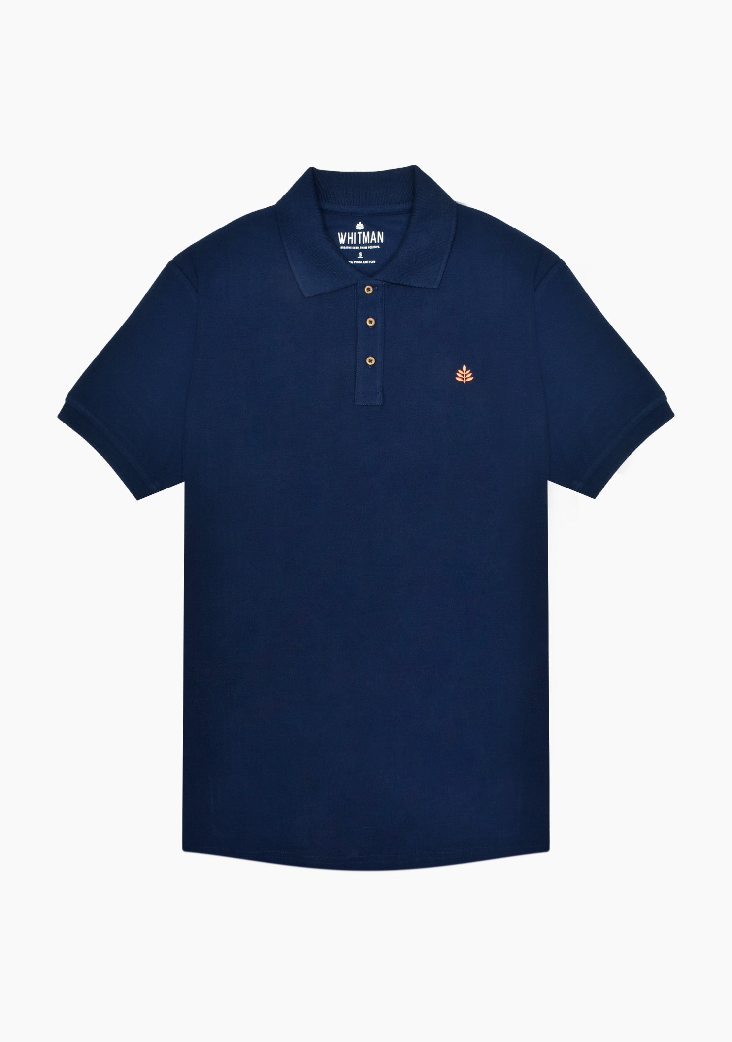 Playera Tipo Polo Azul Oscuro L-Nar