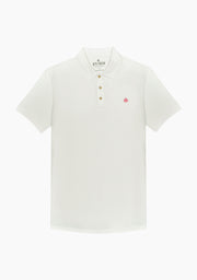 Playera Tipo Polo Marfil