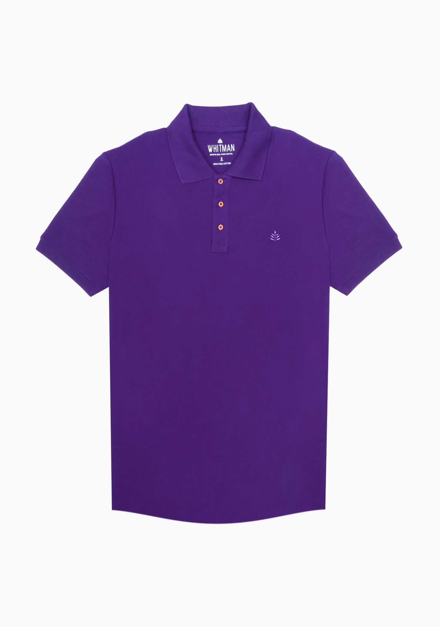 Playera Tipo Polo Morado