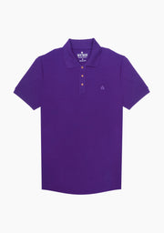 Playera Tipo Polo Morado