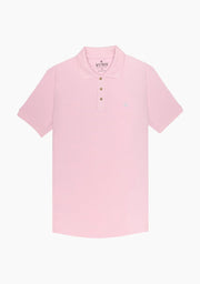 Playera Tipo Polo Rosado