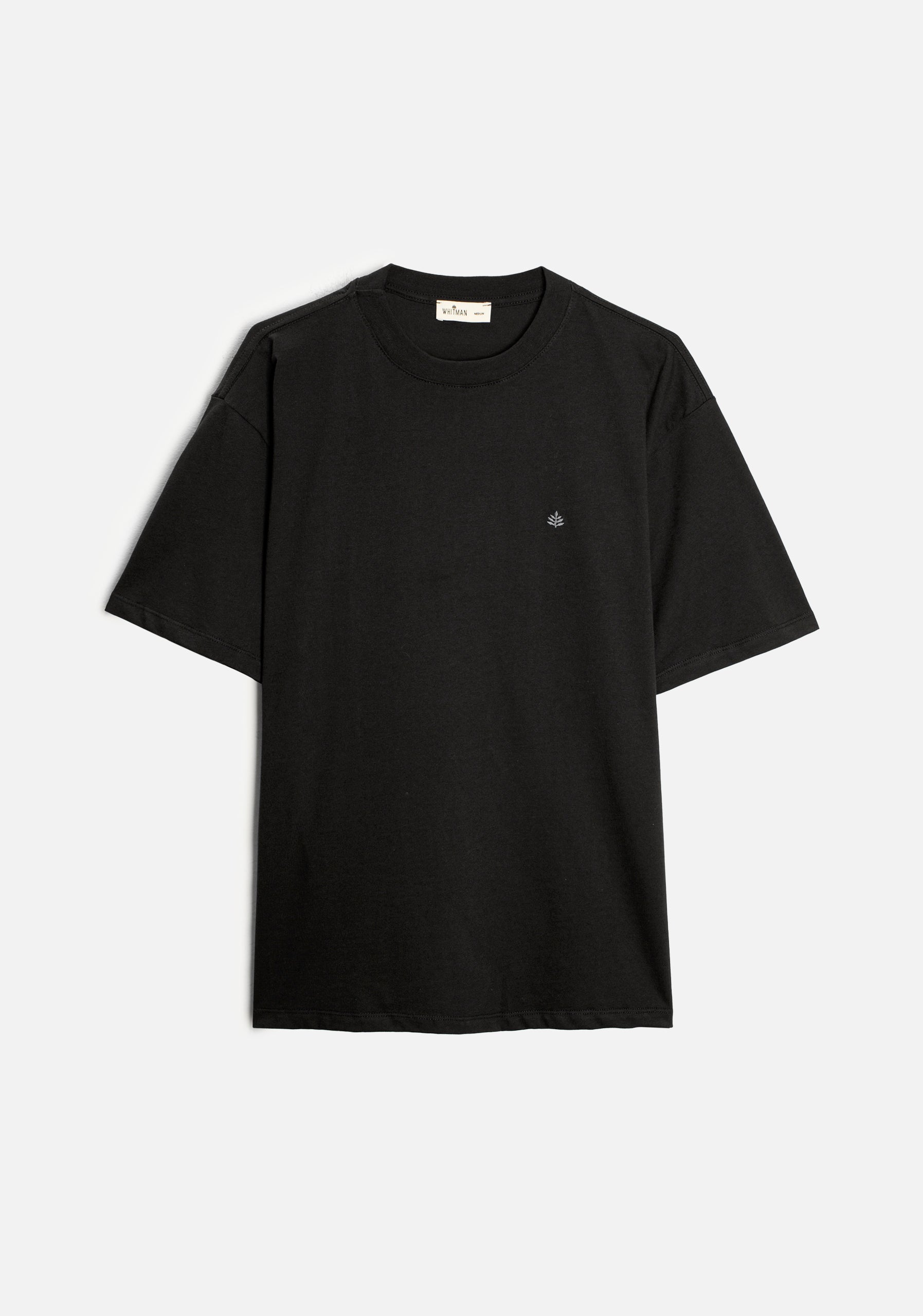 Playera H Unicolor L-Gris Negro