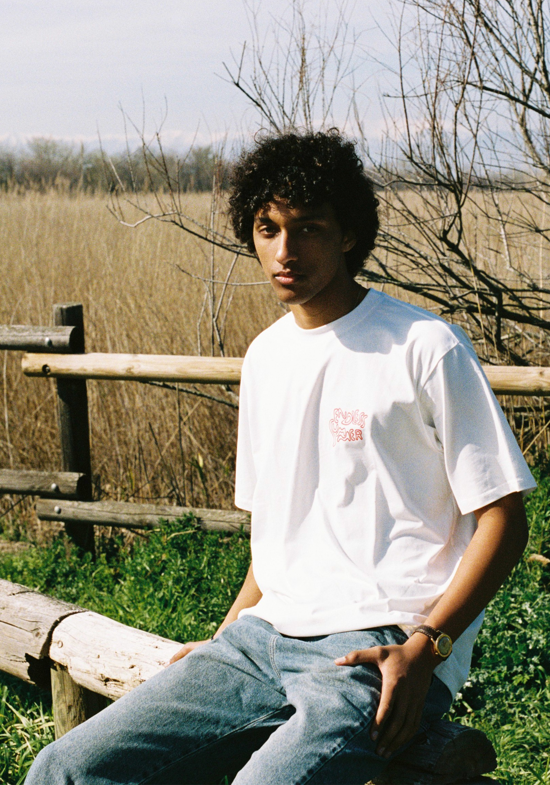 Playera H Summer Marfil