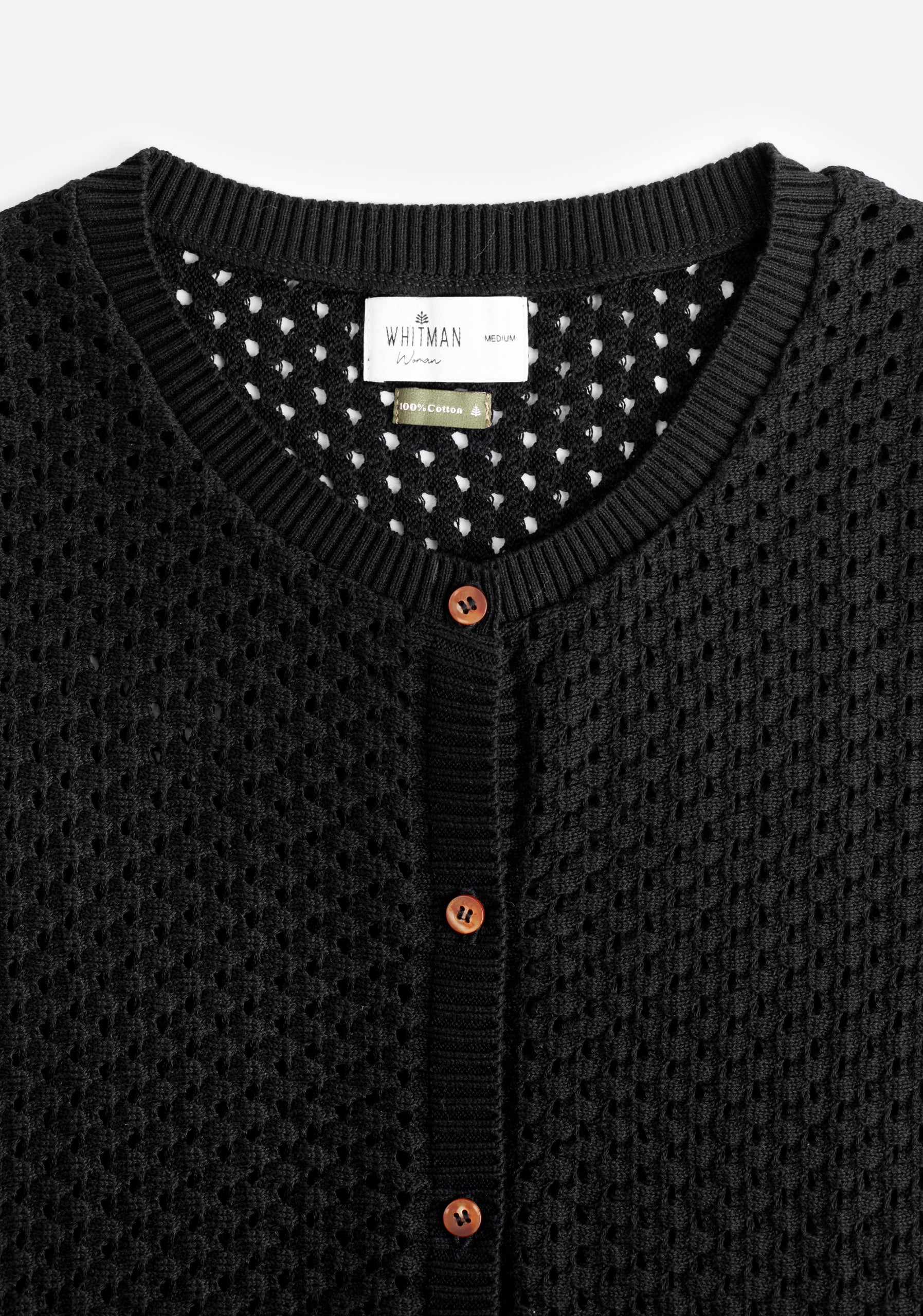 Chaleco M Meurisse Tejido Negro