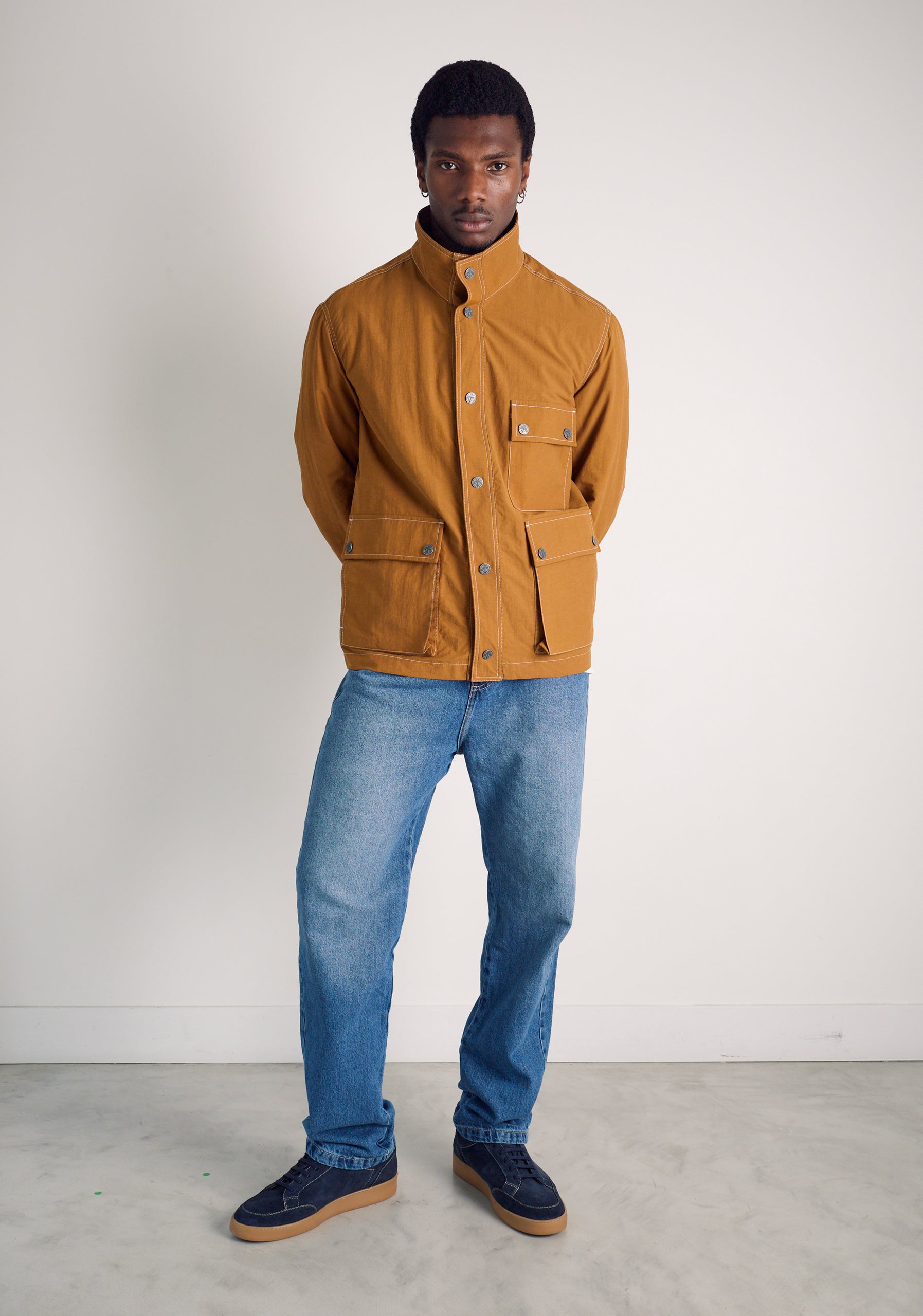 Chamarra H Capri Camel