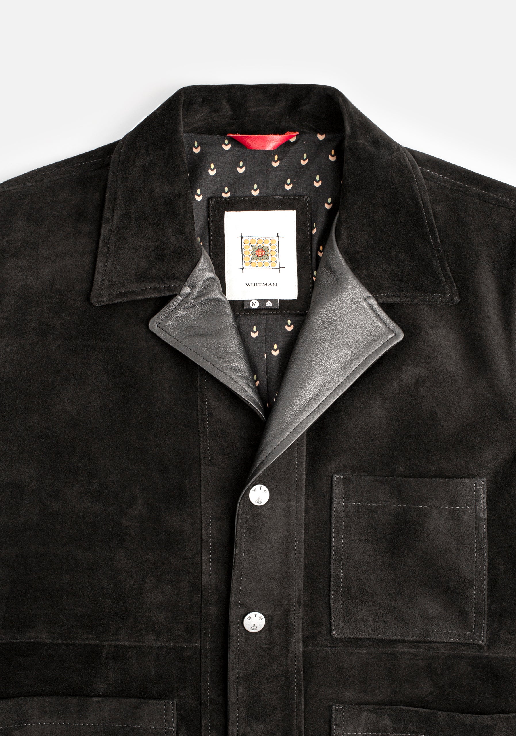 Chamarra H Colonia Gamuza Negro