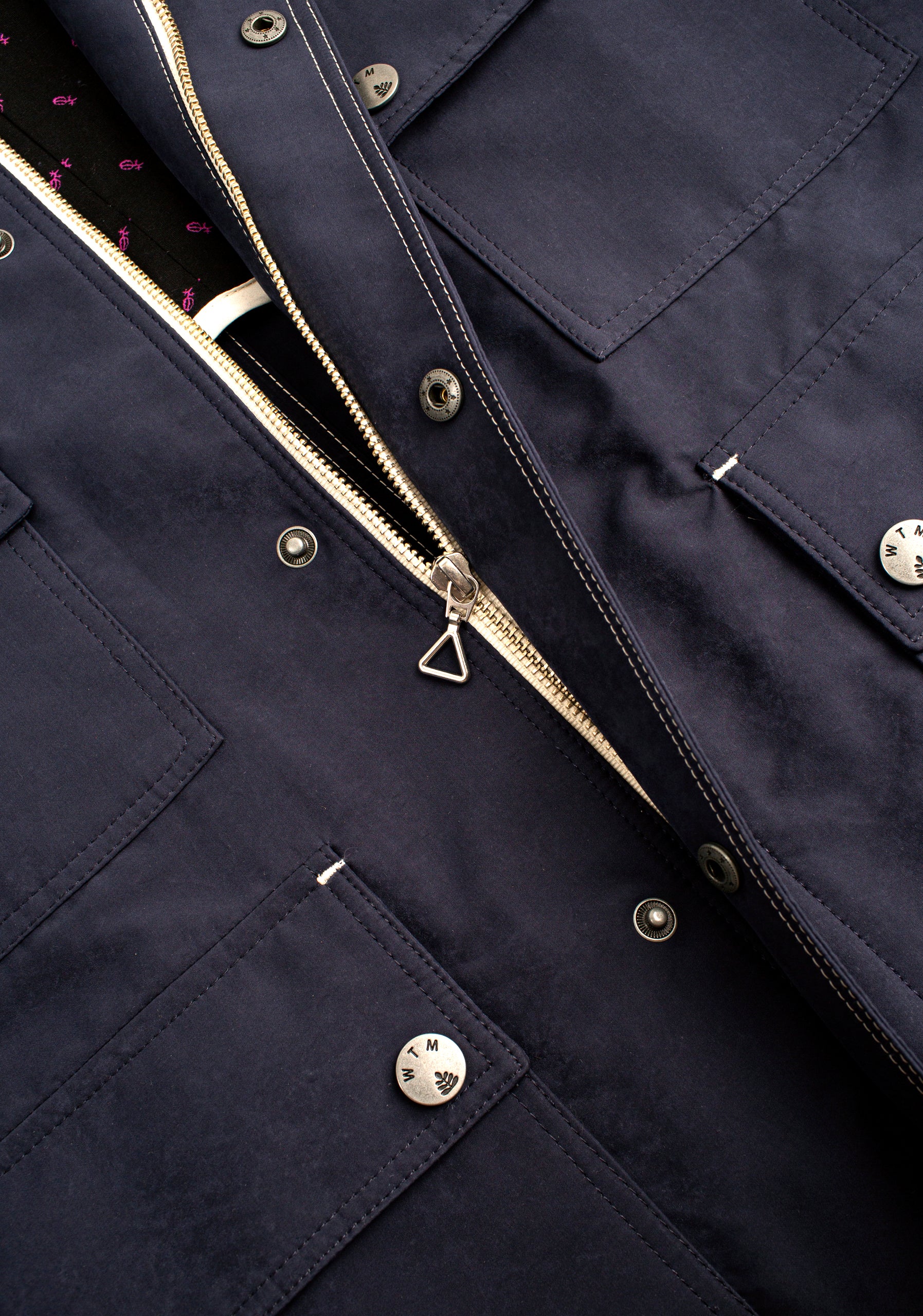 Chamarra H Dickinson Azul Osc