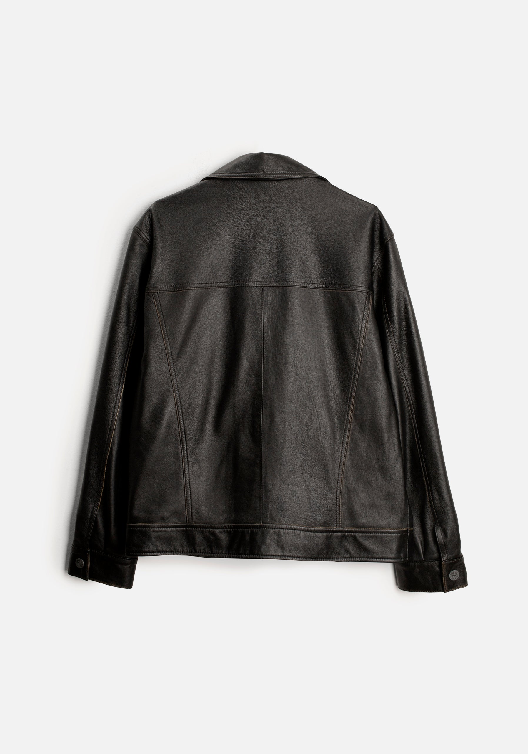 Chamarra H Dortmund Piel Negro