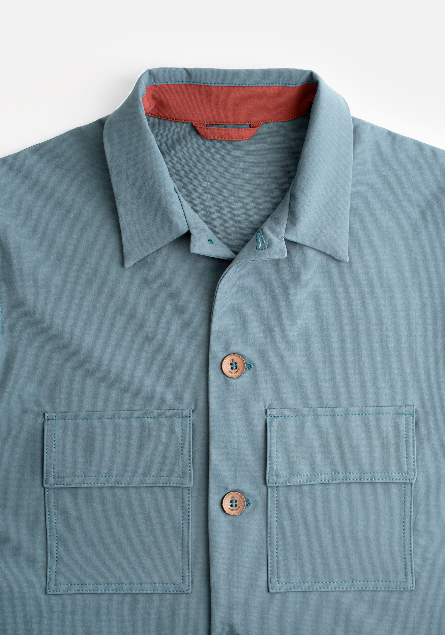 Chamarra H German Azul Petroleo