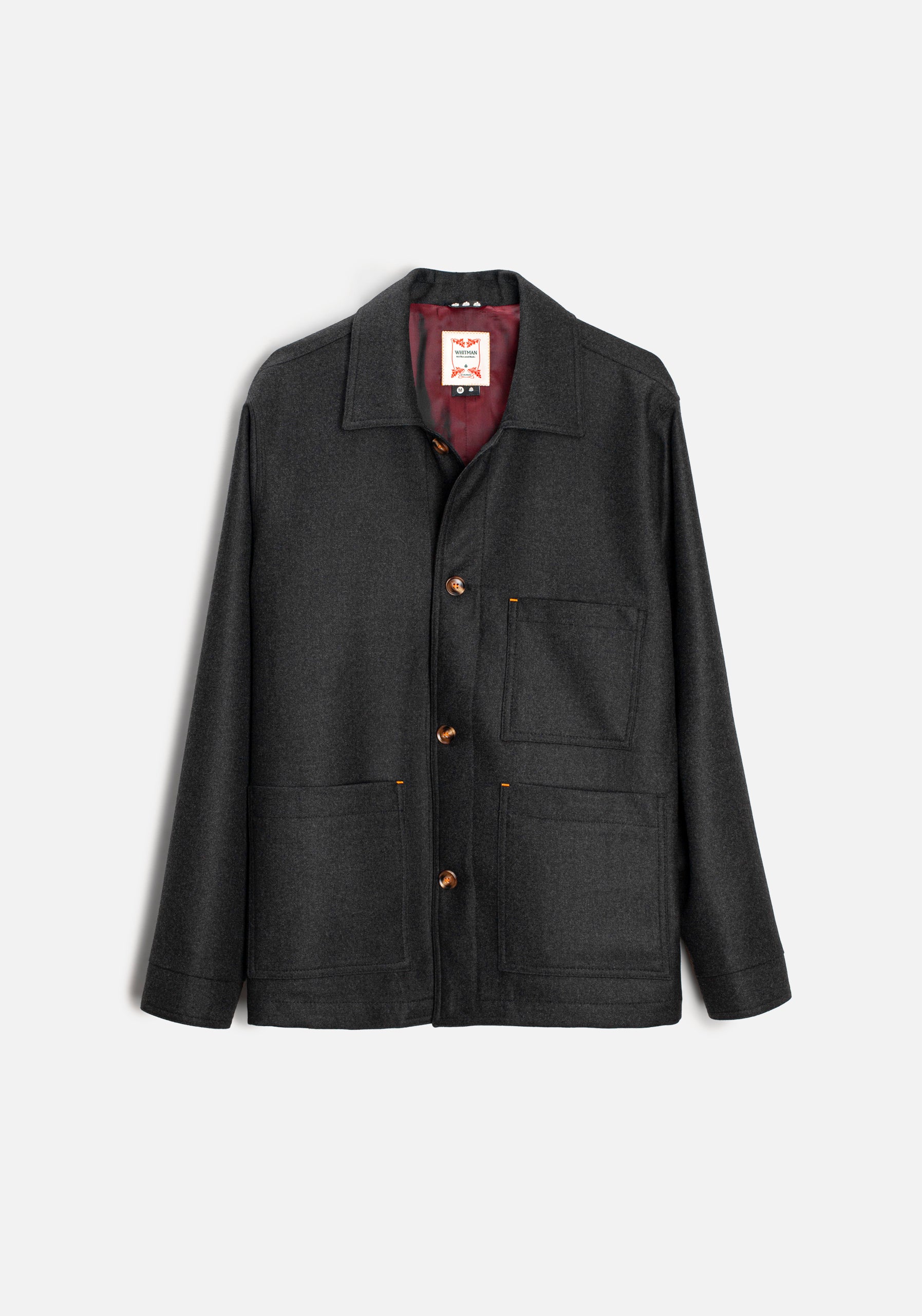 Chamarra H New Seneca Gris Osc Jaspe