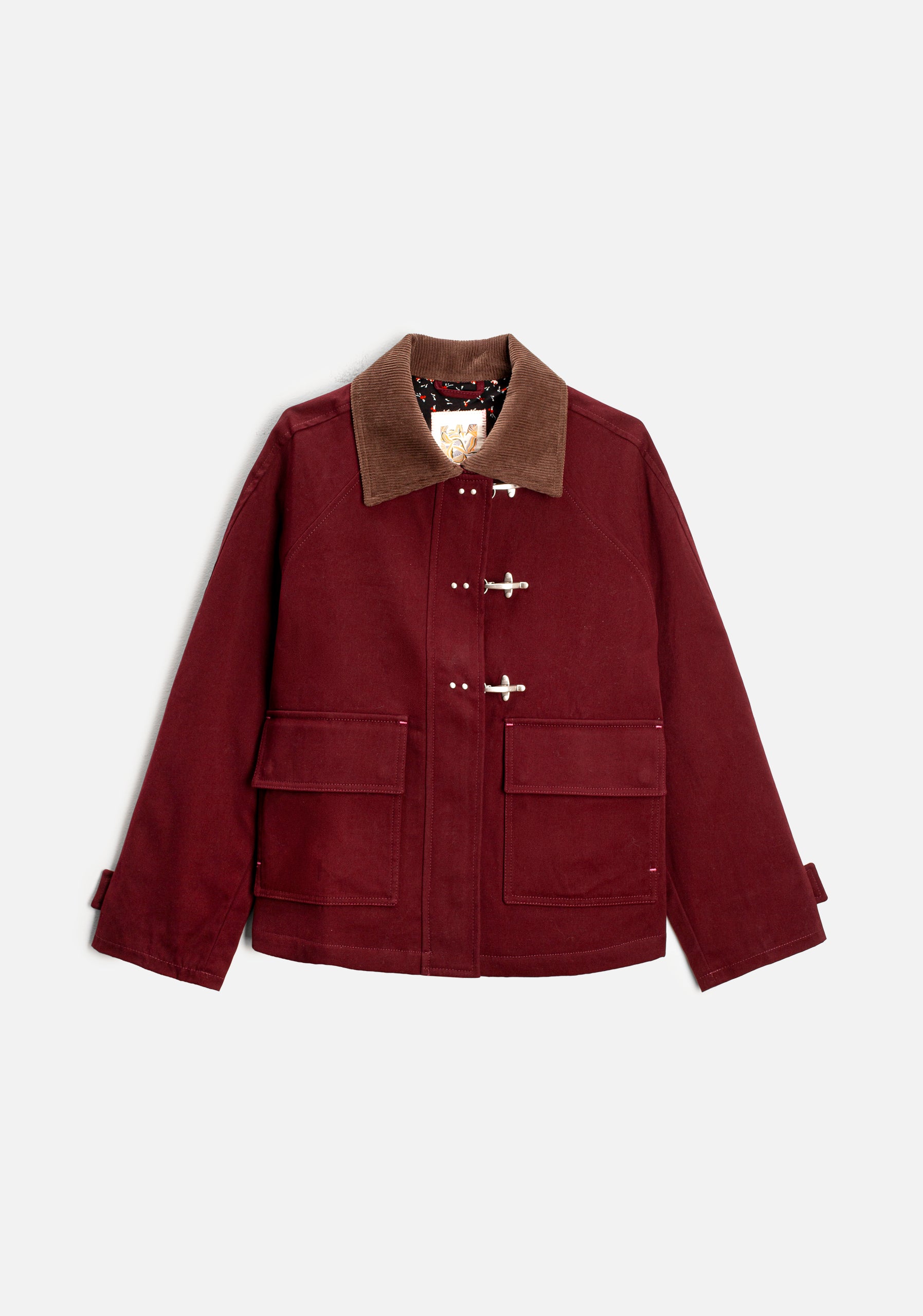 Chamarra M Scarlet Vino Osc