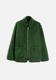 Chamarra New Atlanta Verde Oscuro