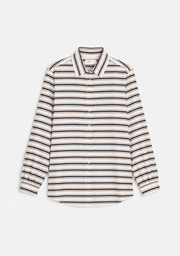 Blusa Arezzo Italiana Marfil Líneas