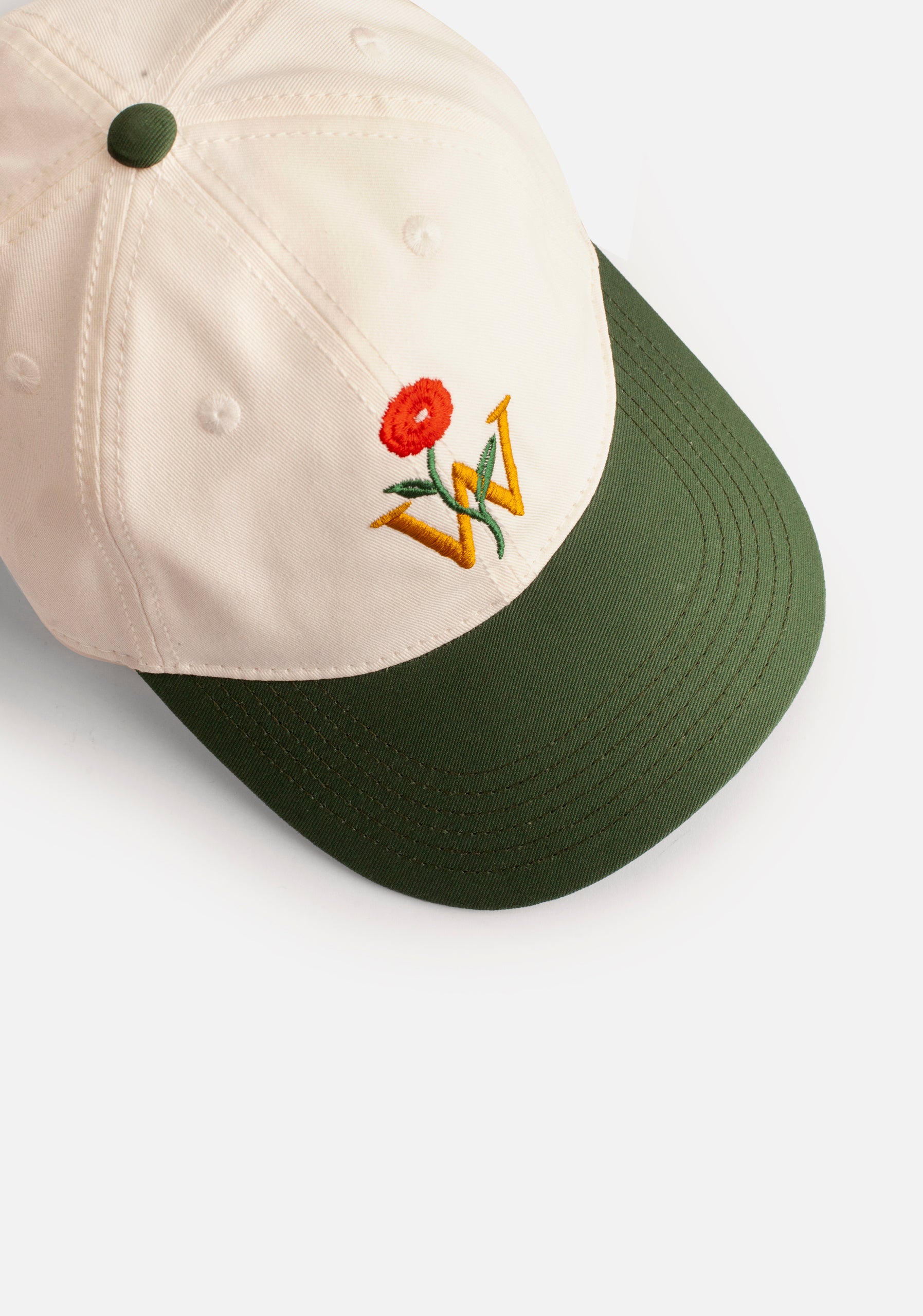 Gorra H Grecia Beige - Verde