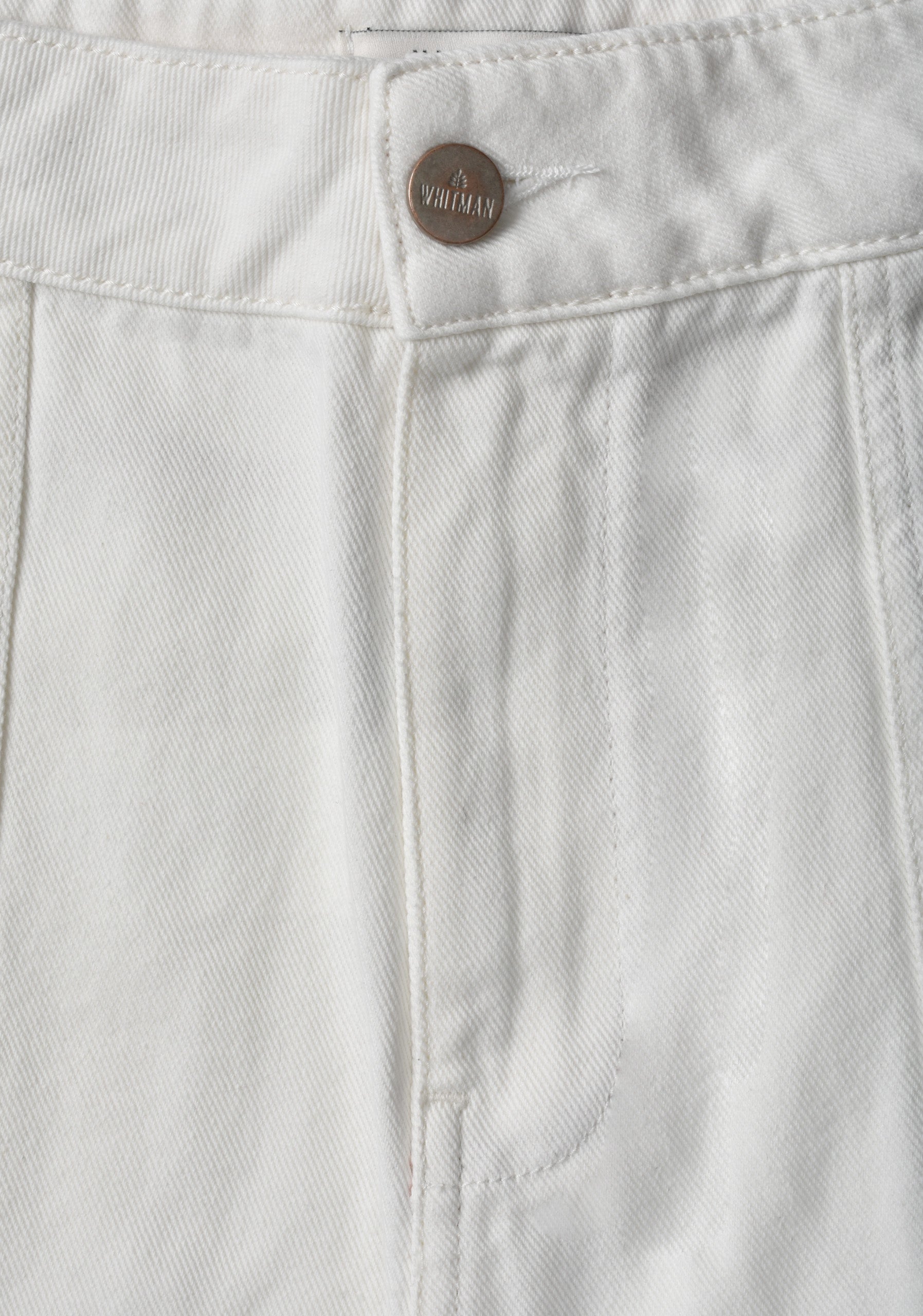 Pantalon De Mezclilla Donna Blanco