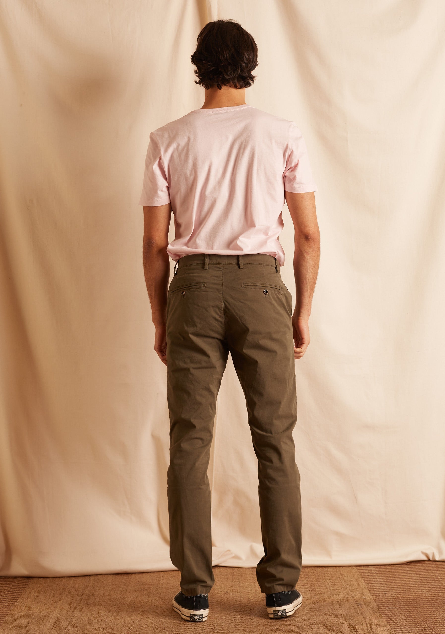 Pantalon Chino Verde Olive