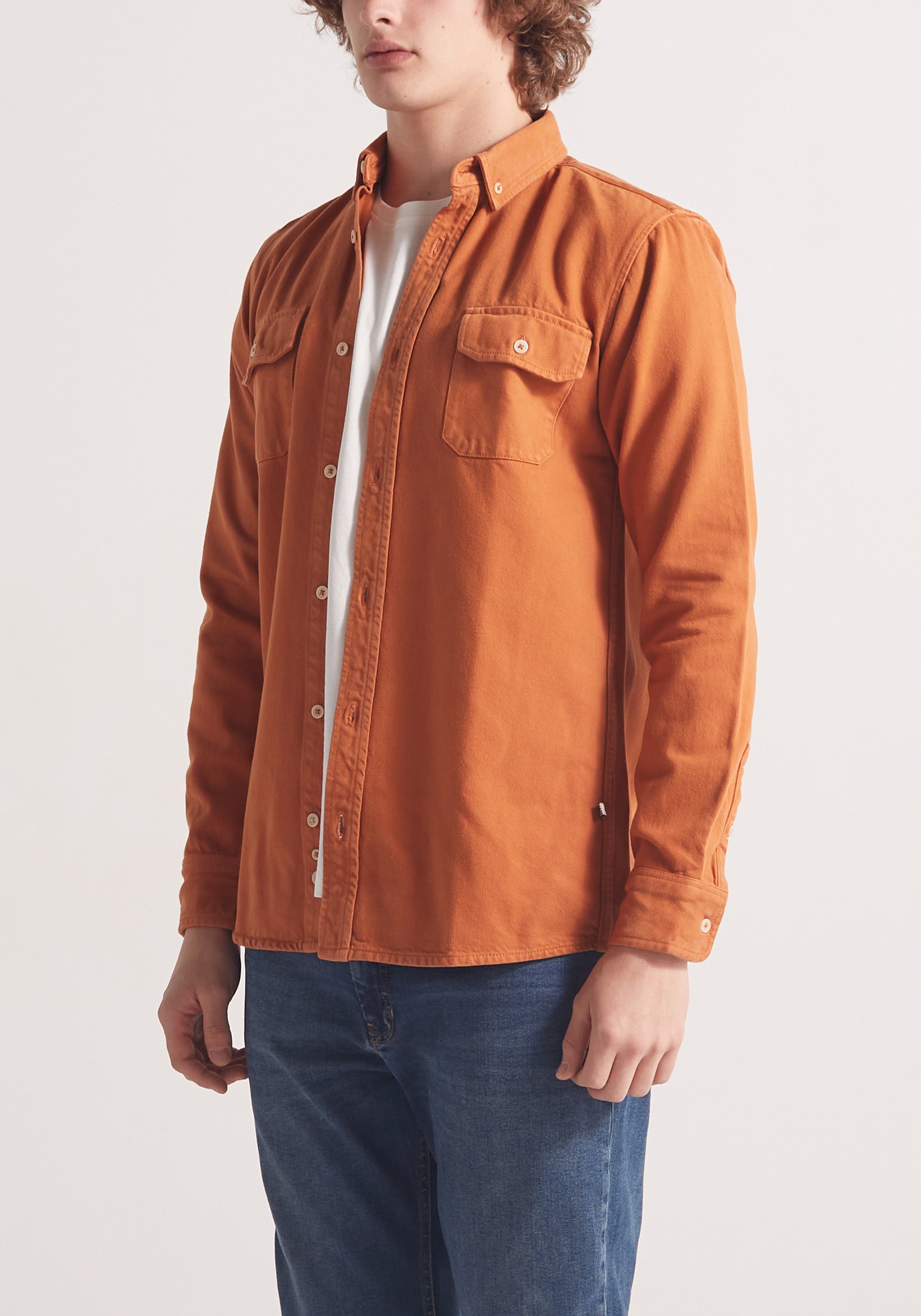 Overshirt Indigo Terracota