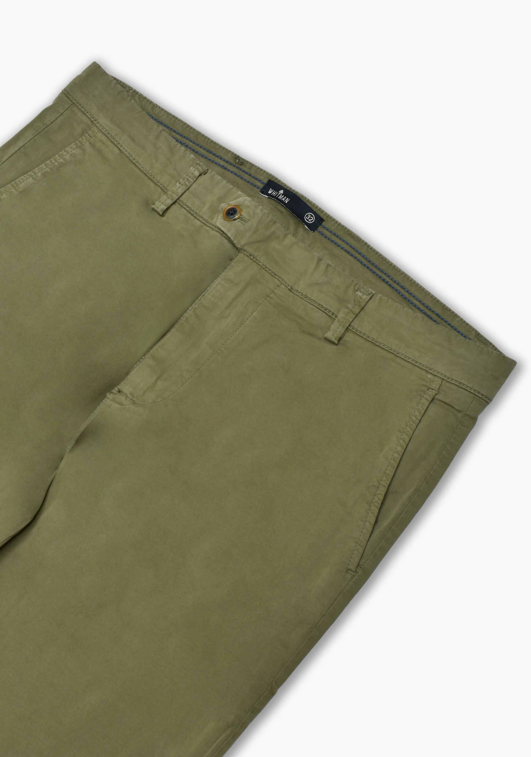 Pantalon Chino Verde Olive