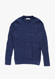 Sweater Rombos Azul Navy
