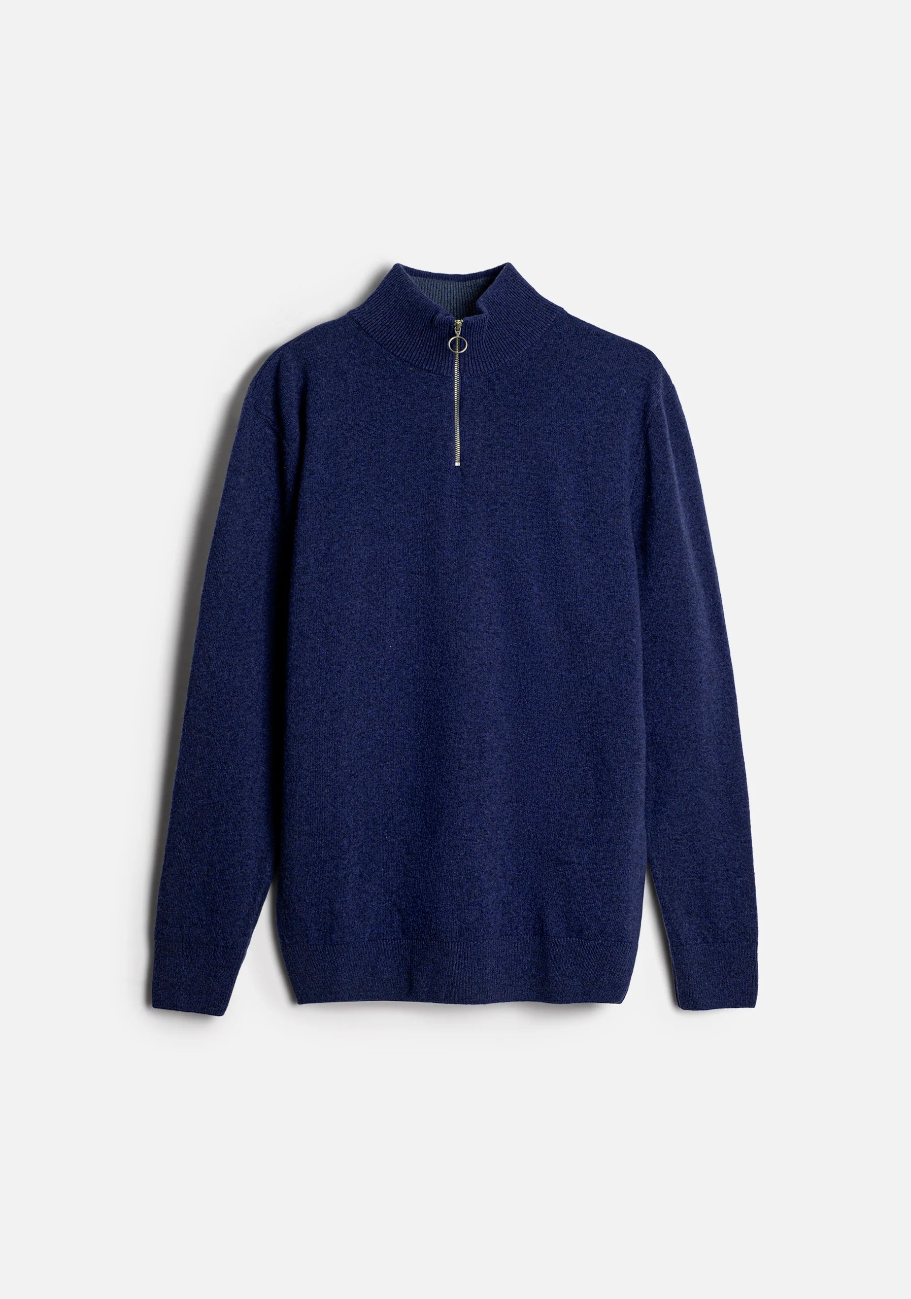 Sweater Zurich HZ Azul Osc - Azul Jaspe