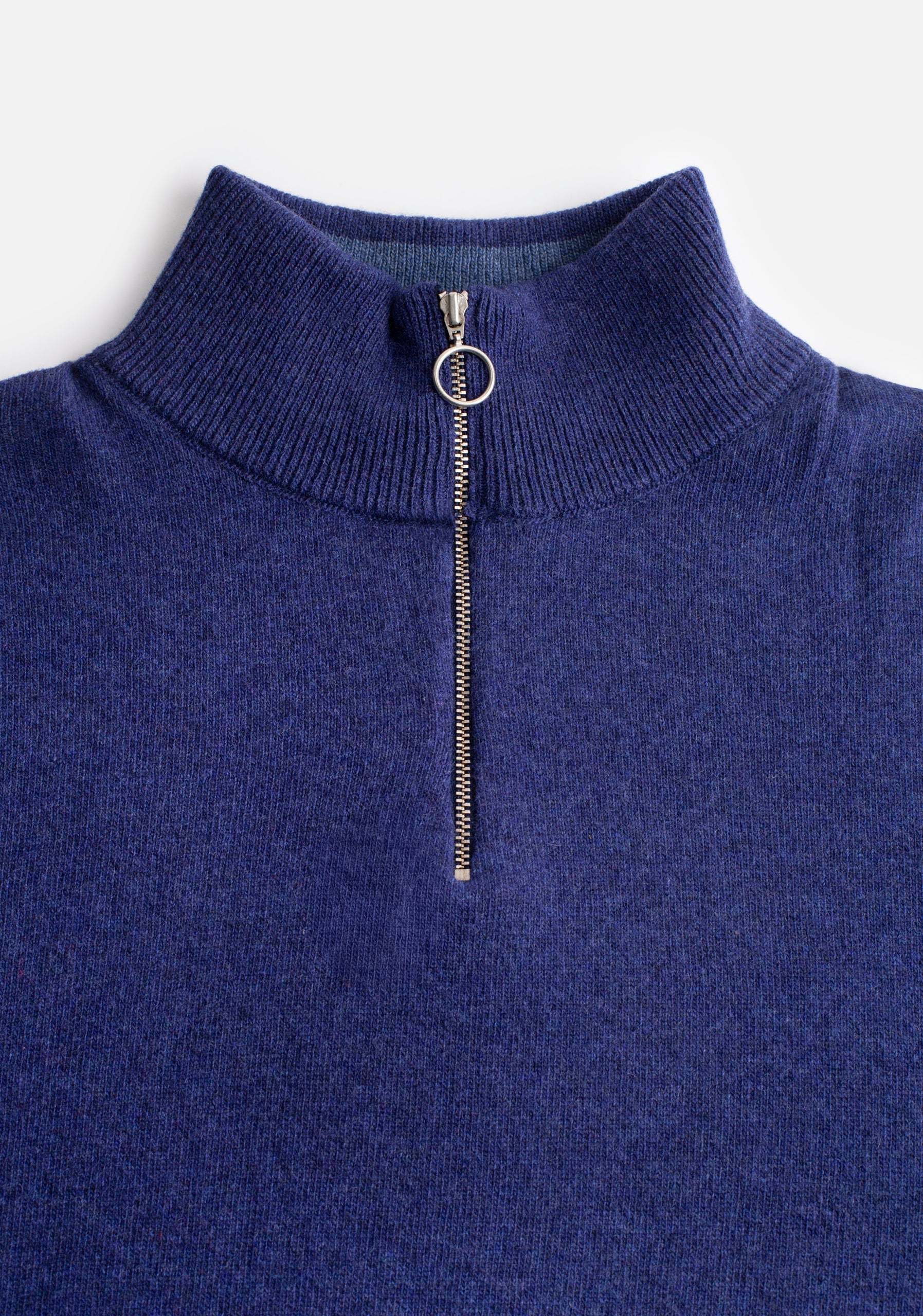 Sweater Zurich HZ Azul Osc - Azul Jaspe