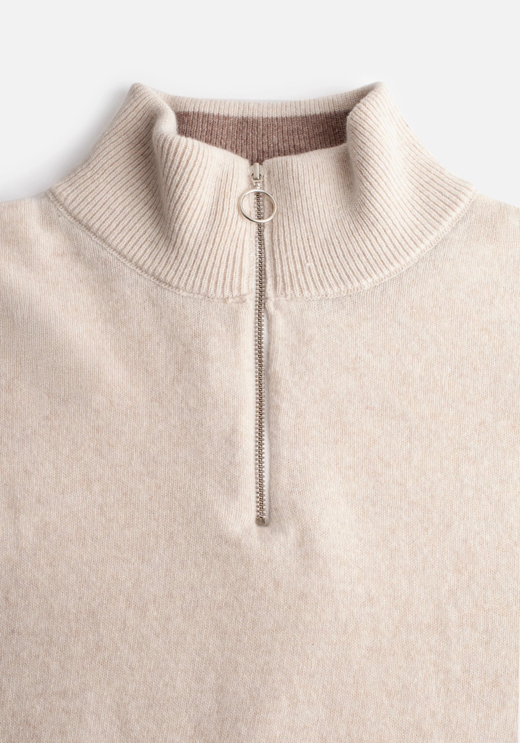 Sweater Zurich HZ Marfil - Cafe Claro