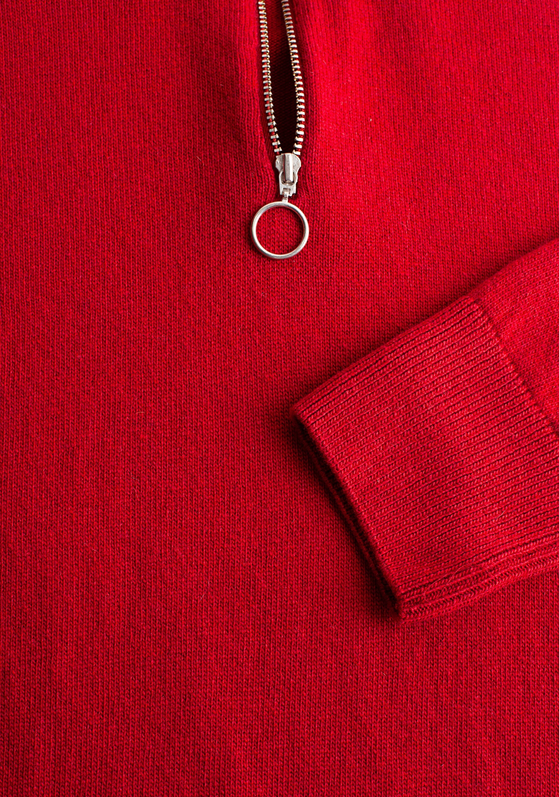 Sweater Zurich HZ Rojo- Cafe
