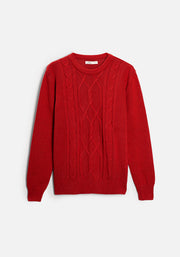 Sweater Aran Terracota
