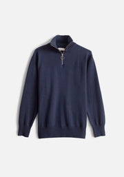 Sweater H Prescolt Half Zip Azul Osc.