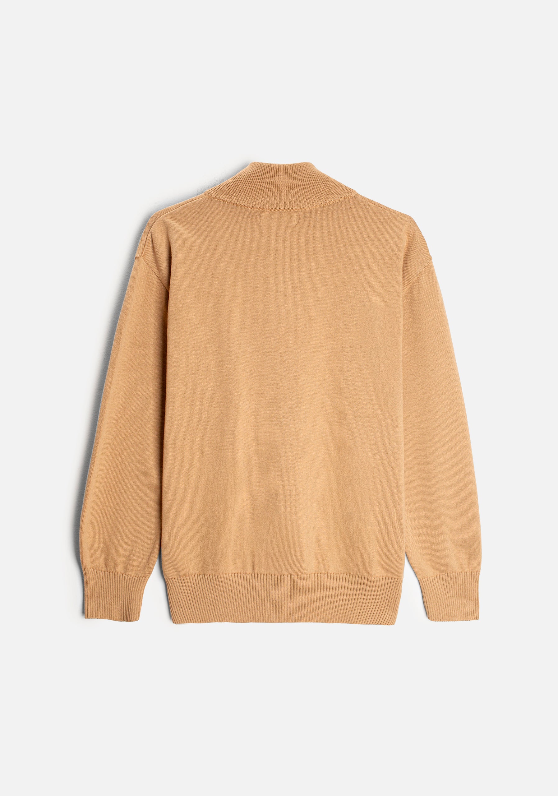 Sweater H Prescolt Half Zip Beige