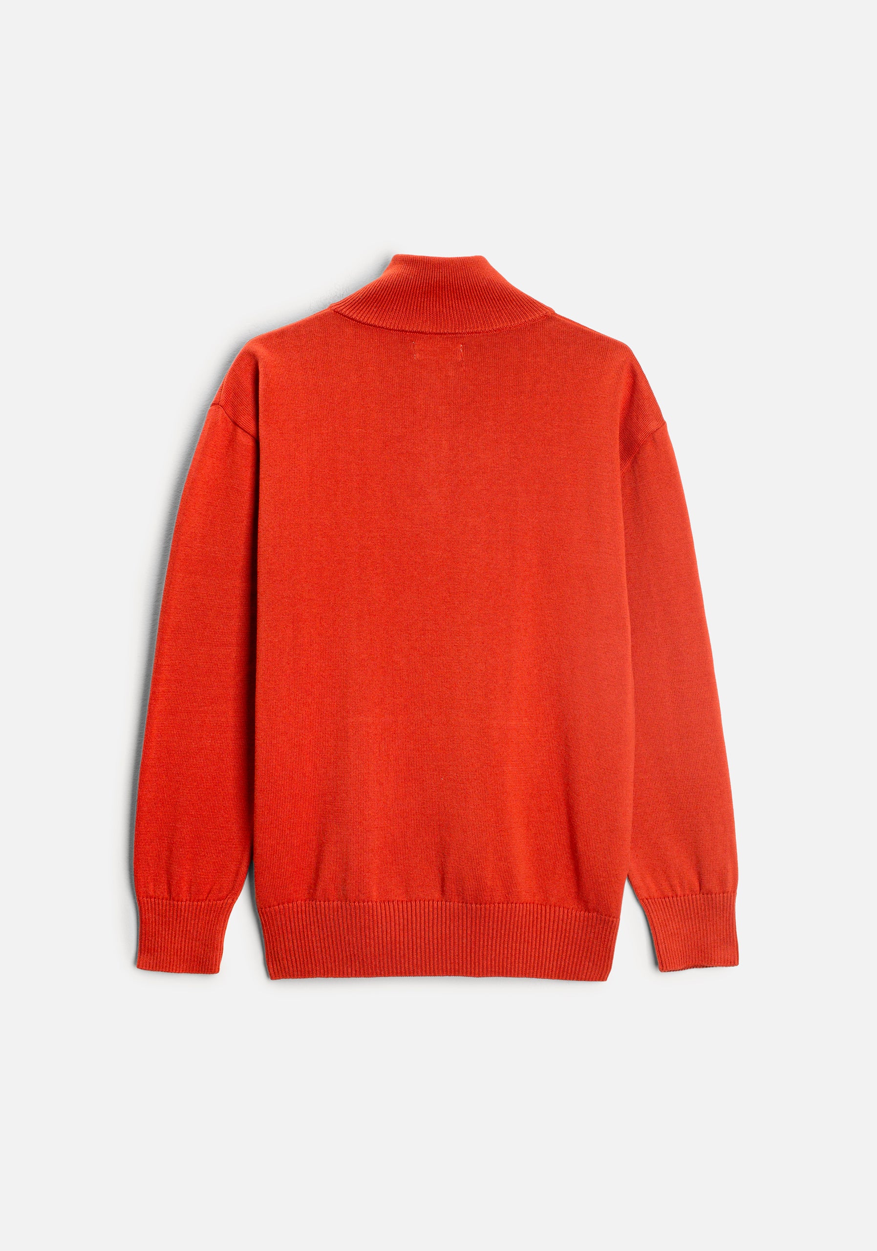 Sweater H Prescolt Half Zip Terracota